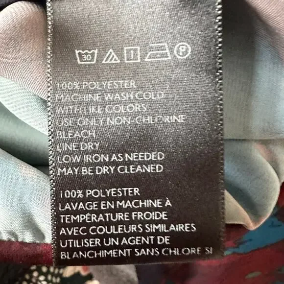 Urban Outfitters Windbreaker Jacket Womens SMALL Retro Cropped Full Zip Floral - Picture 8 of 13